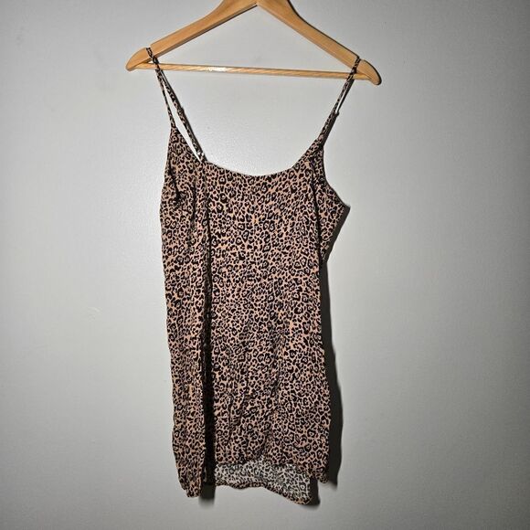 REFORMATION Cheetah Print Mini Dress--Size M - Picture 4 of 6
